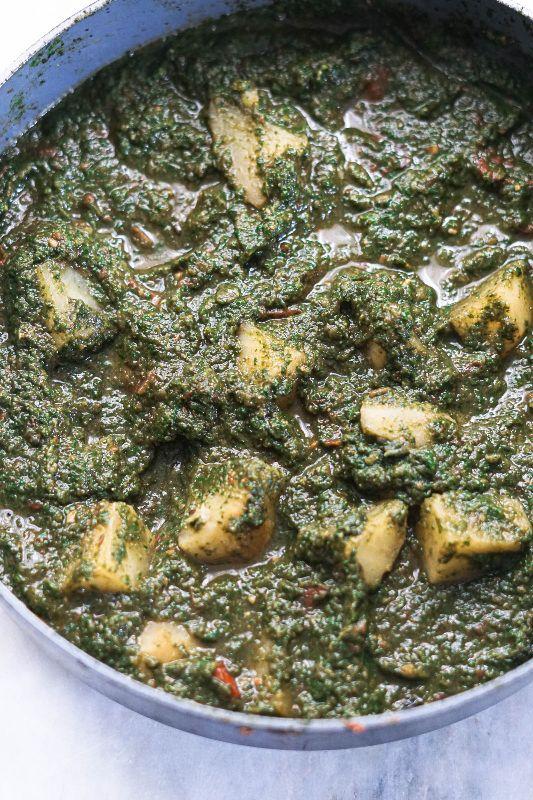 Saag Aloo